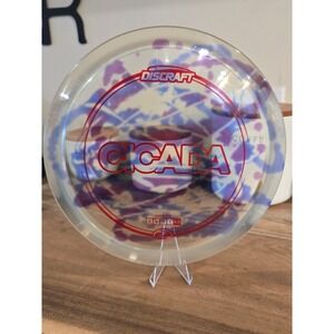 Discraft First Run Cicada Clear Z Line Driver Disc Golf Disc 173-174g Custom Dye